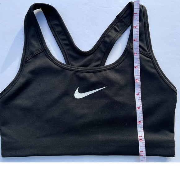 NEW NIKE Women's Swoosh S Support Sports NON-Padded Bra Black - Picture 2 of 5